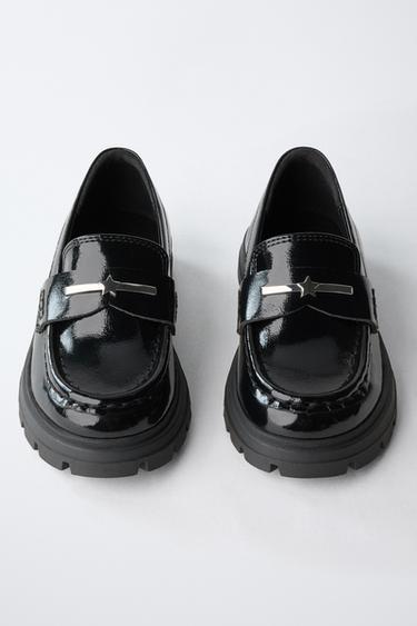 LOAFERS WITH STAR DETAIL - Black by Zara - Image 3