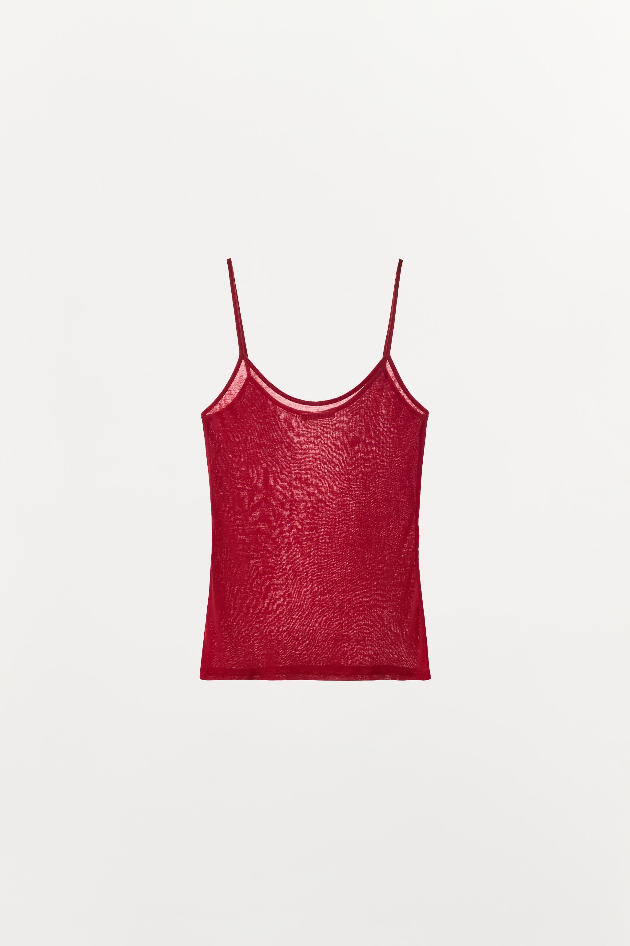 Zara Wool Blend Tank Top görsel 4