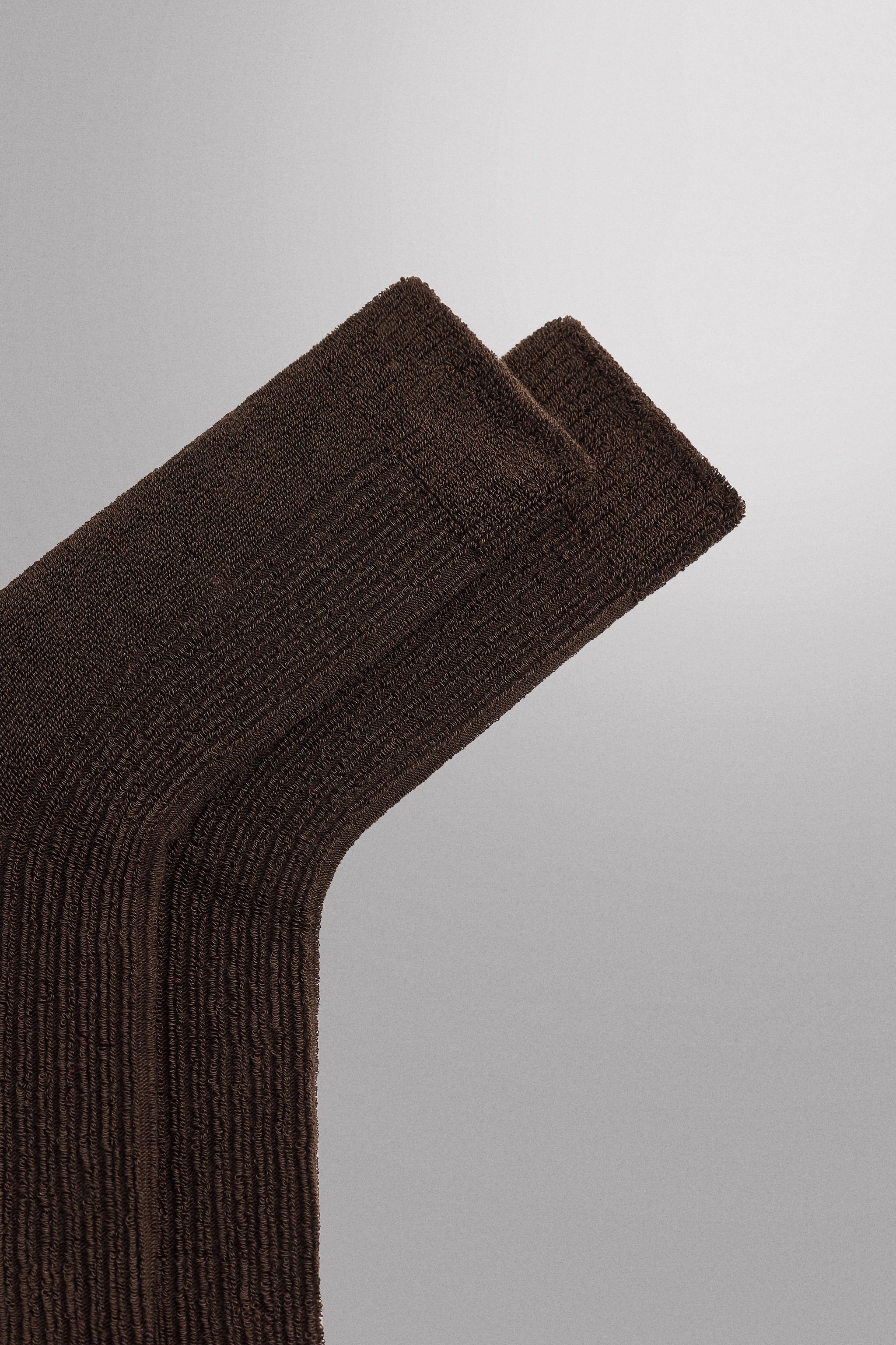 2-PACK RIBBED SOCKS