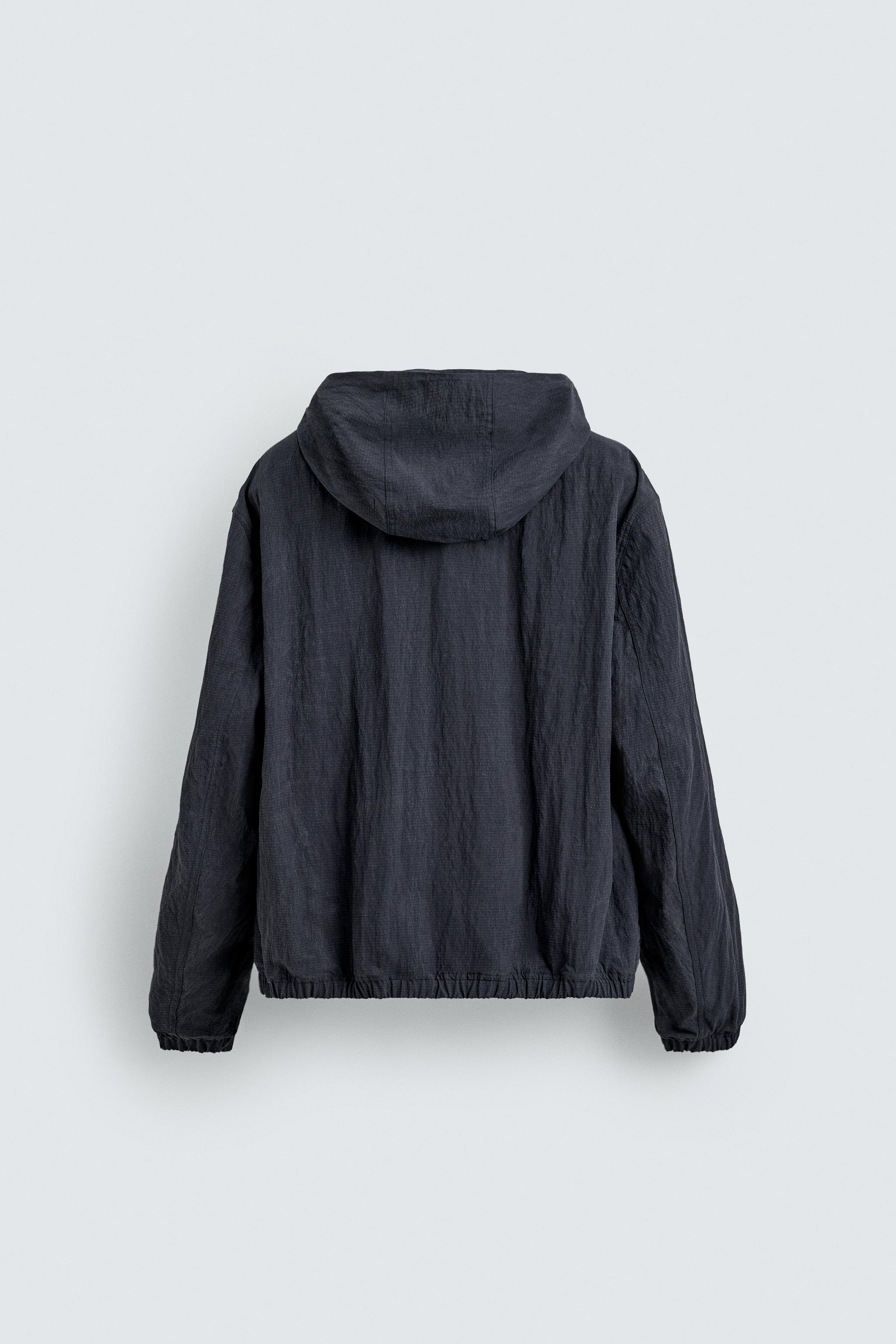 LIGHTWEIGHT TECHNICAL JACKET - Blue | ZARA United States
