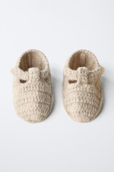 CHAUSSONS SANDALES - Blanc écru de Zara - Image 5