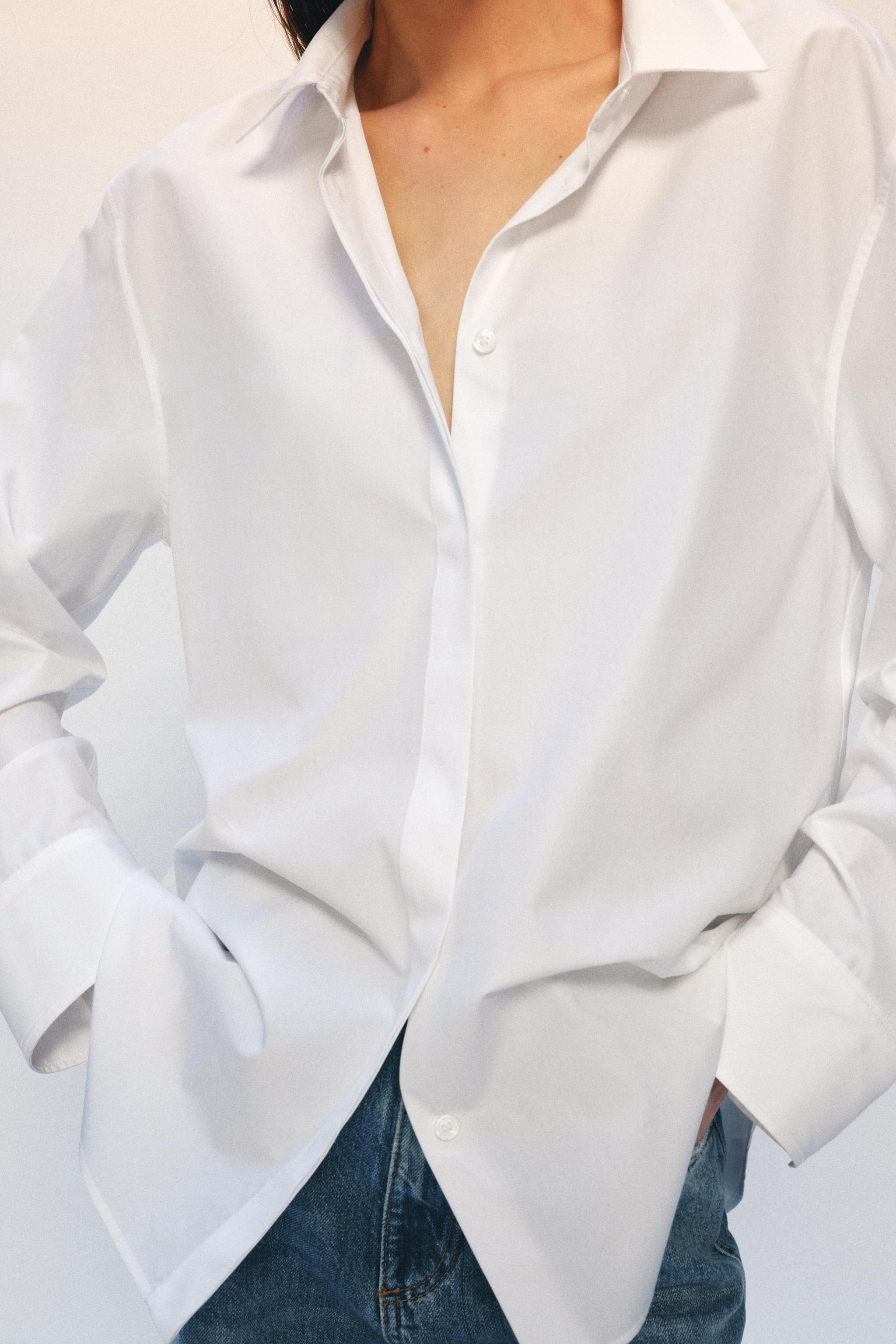 ZW COLLECTION POPLIN SHIRT