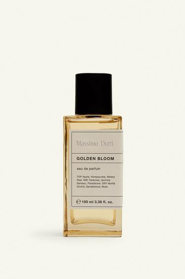 Zara (100ml) Golden bloom Eau de Parfum - Mustard