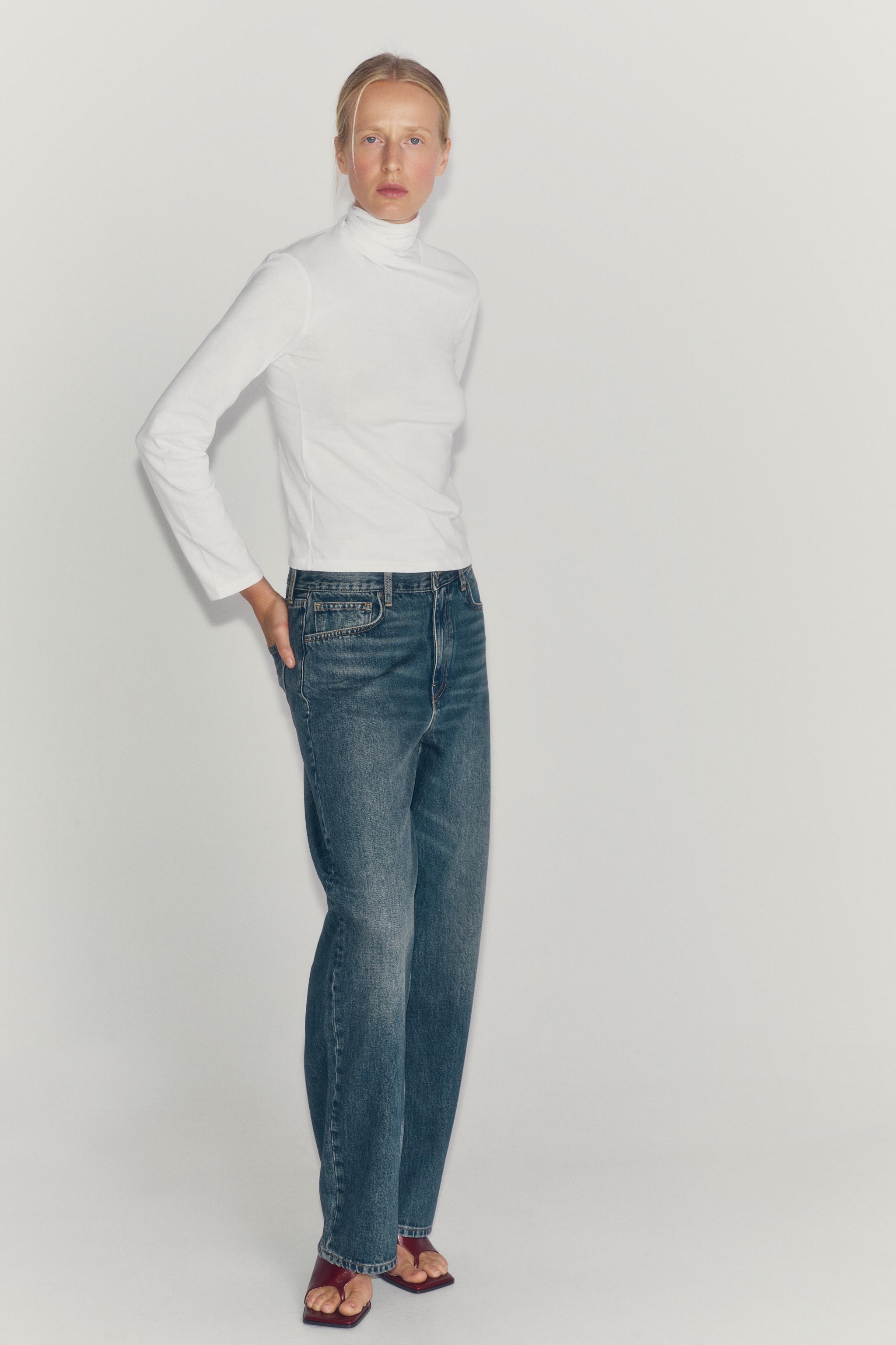 SCARF DETAIL T-SHIRT — White