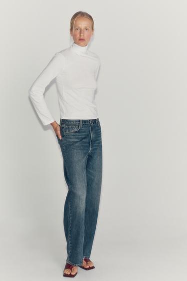 CAMISETA PAÑUELO - Blanco de Zara - Imagen 0
