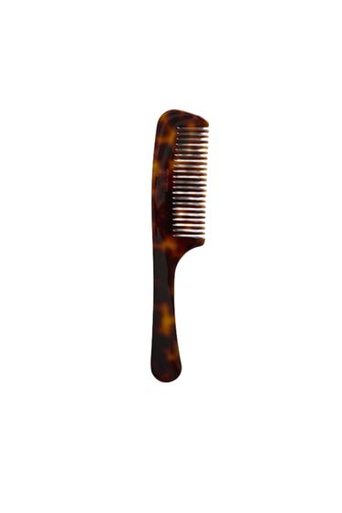 ACETATE COMB X BOLTINA - Brown by Zara