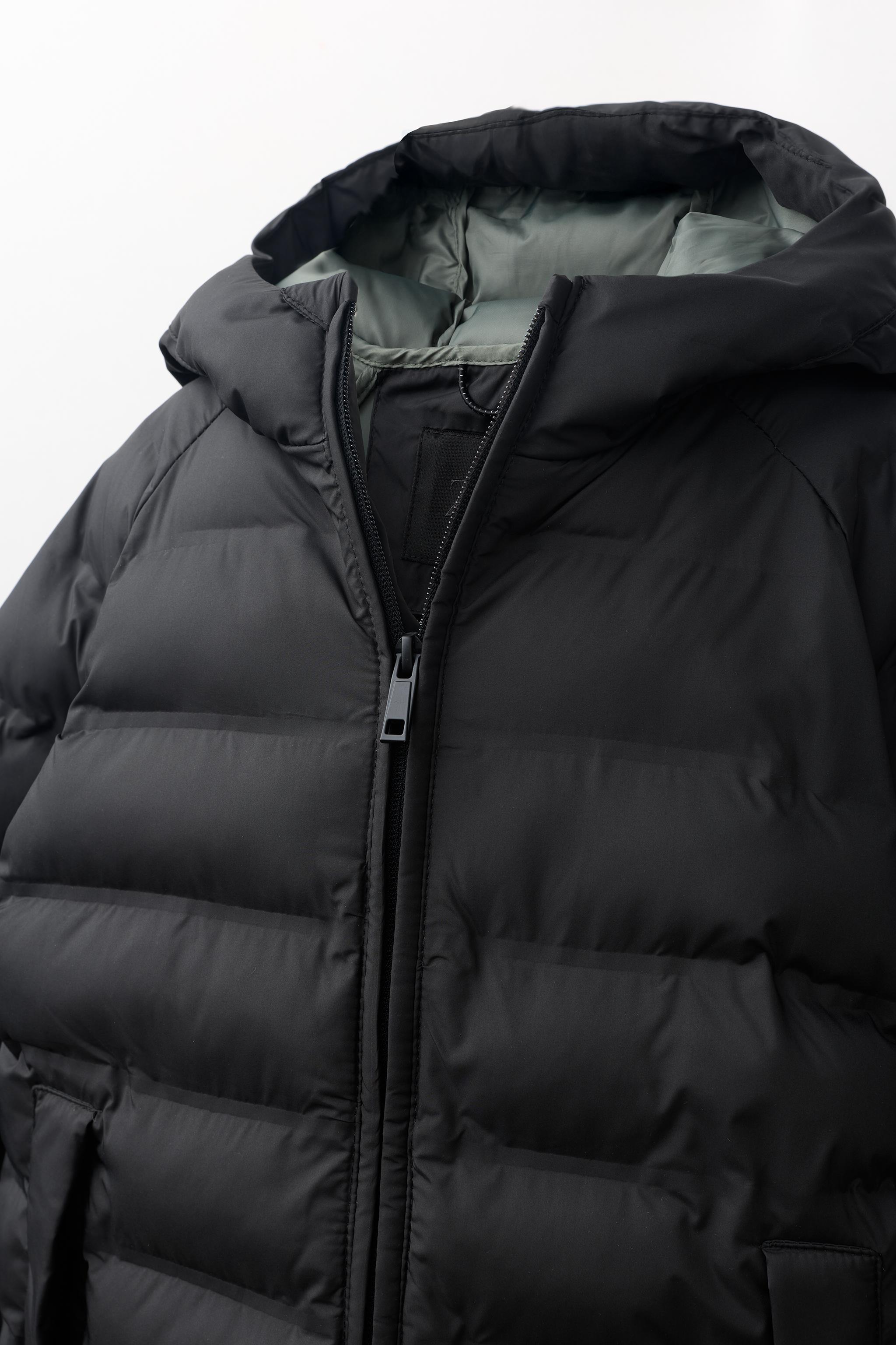 MANTEAU LONG MATELASSÉ DÉPERLANT