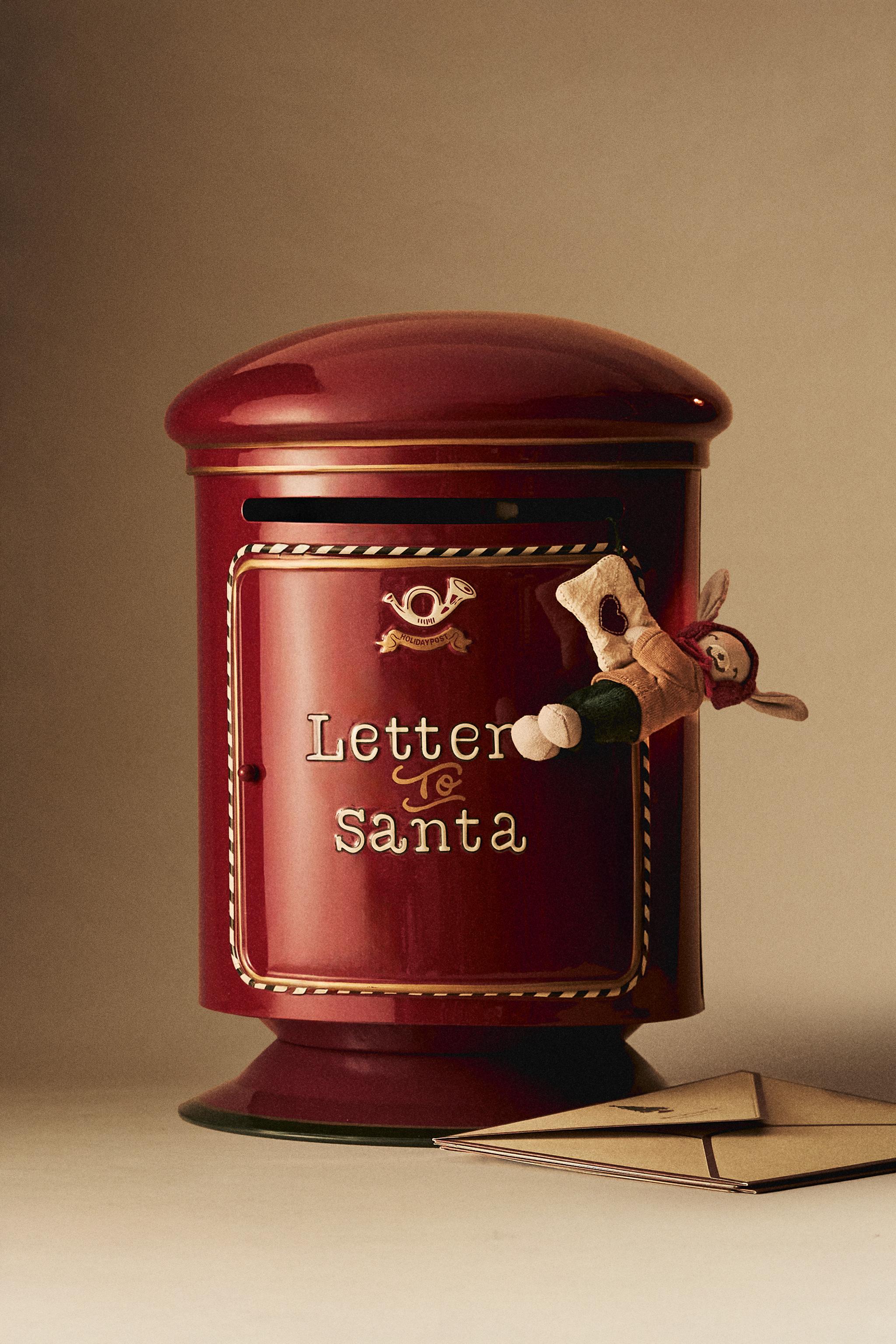 SANTA CLAUS CHRISTMAS MAILBOX