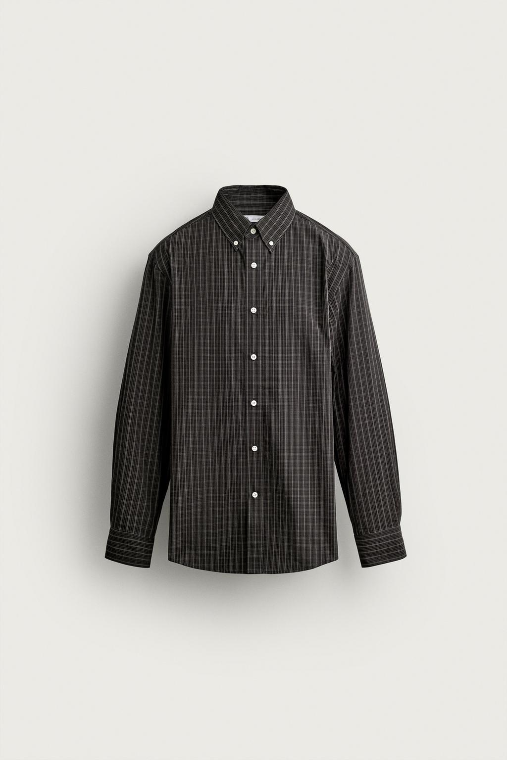 REGULAR FIT CHECK SHIRT