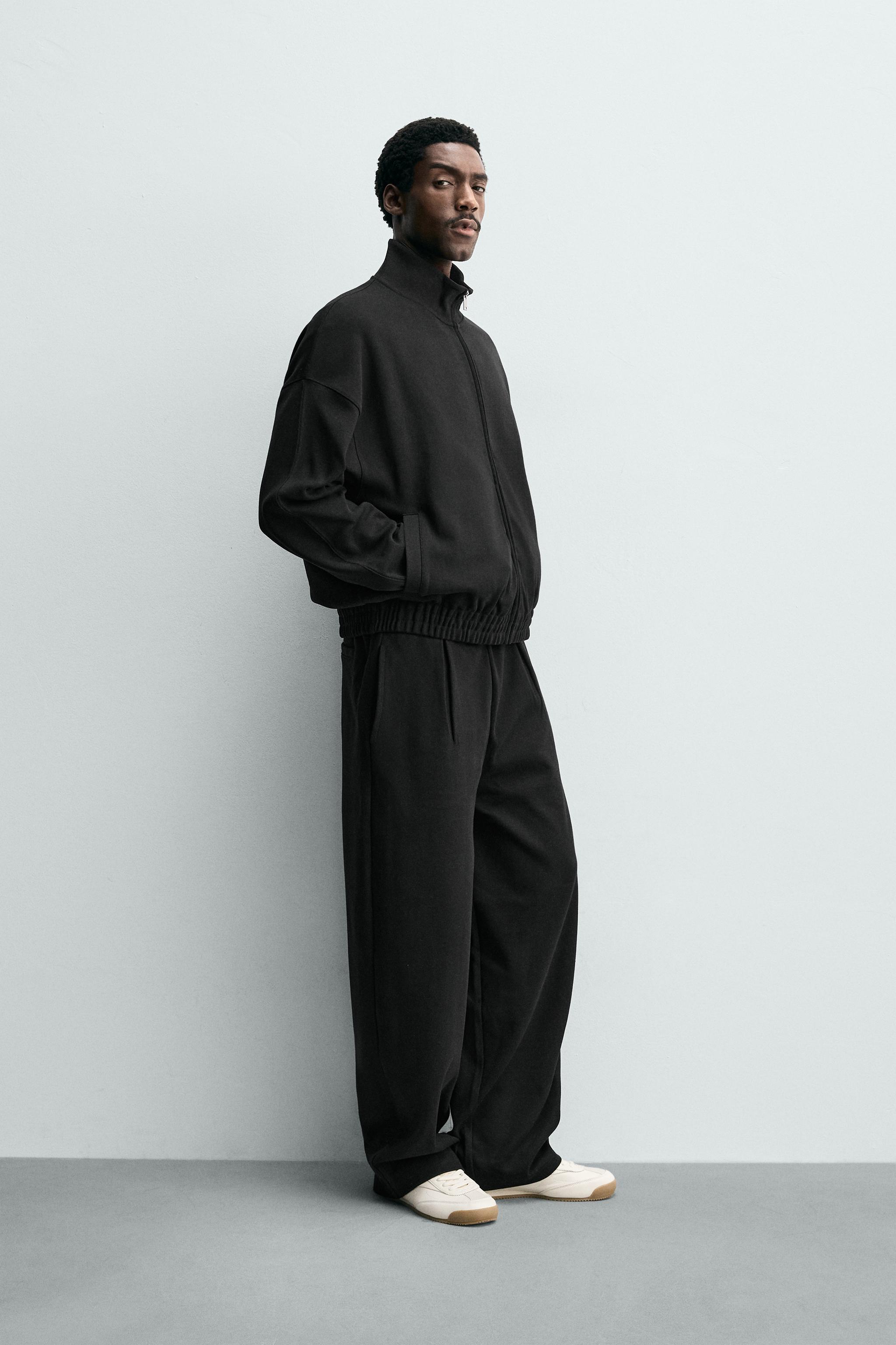 SWEAT INTERLOCK ZIPPÉ