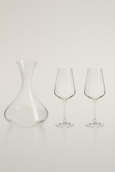 SET OF BOHEMIA CRYSTAL GLASSWARE - Transparent by Zara - Image 0