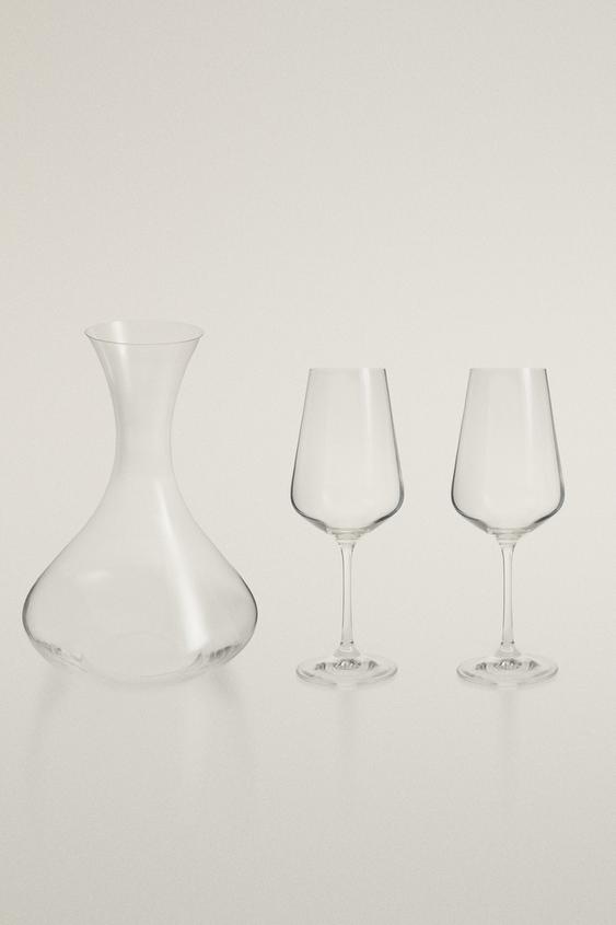 SET OF BOHEMIA CRYSTAL GLASSWARE - Transparent by Zara - Image 0