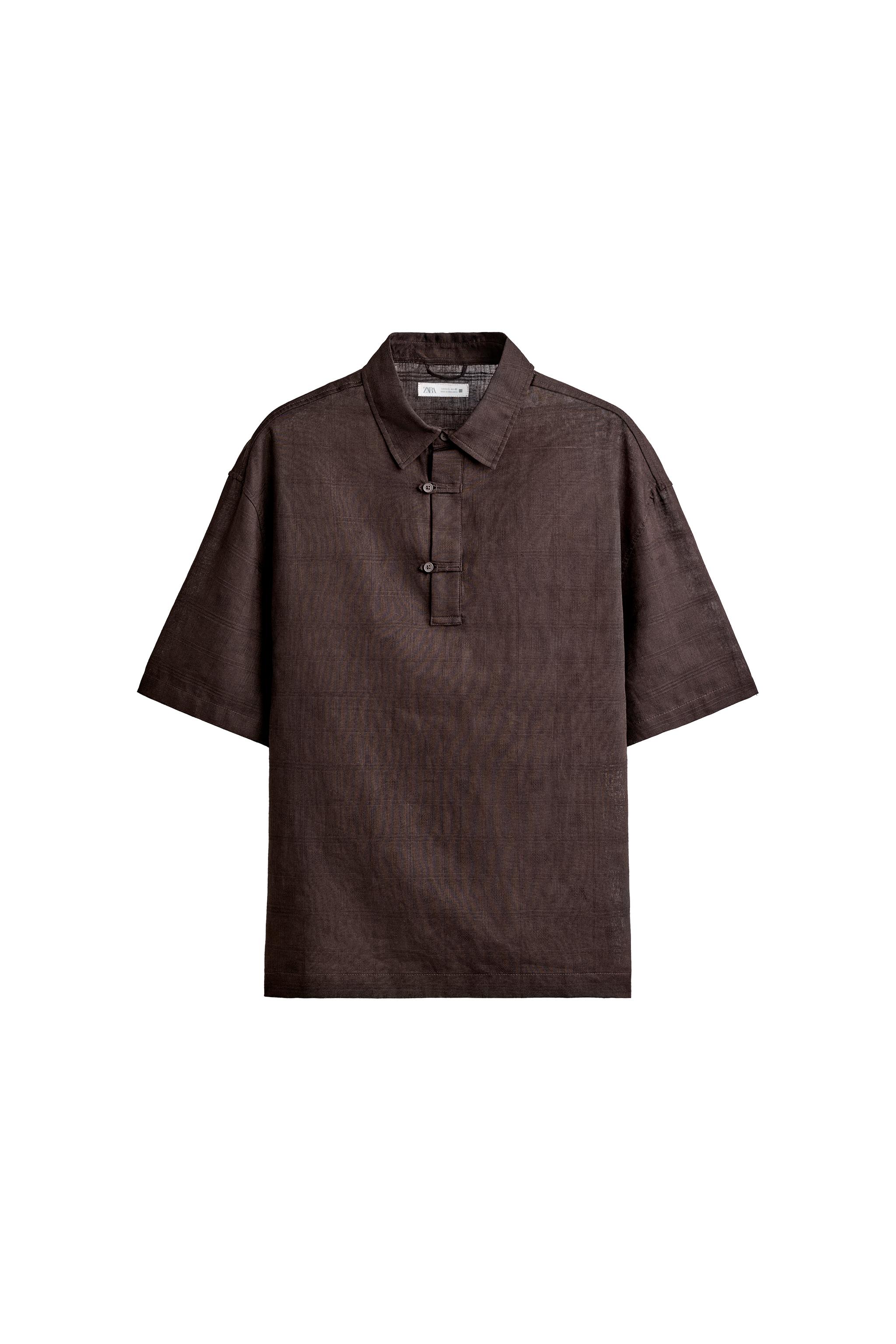 CAMISA POLO LINO - ALGODÓN