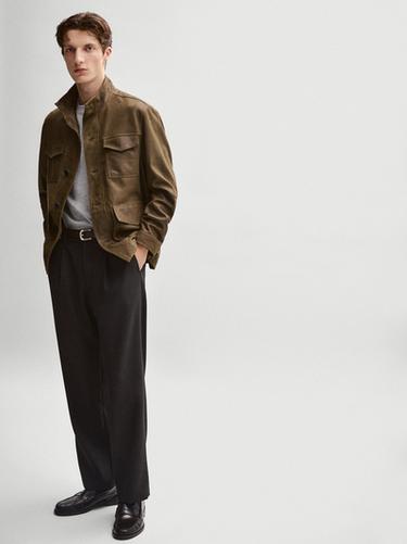 Zara Nappa leather belt - Brown