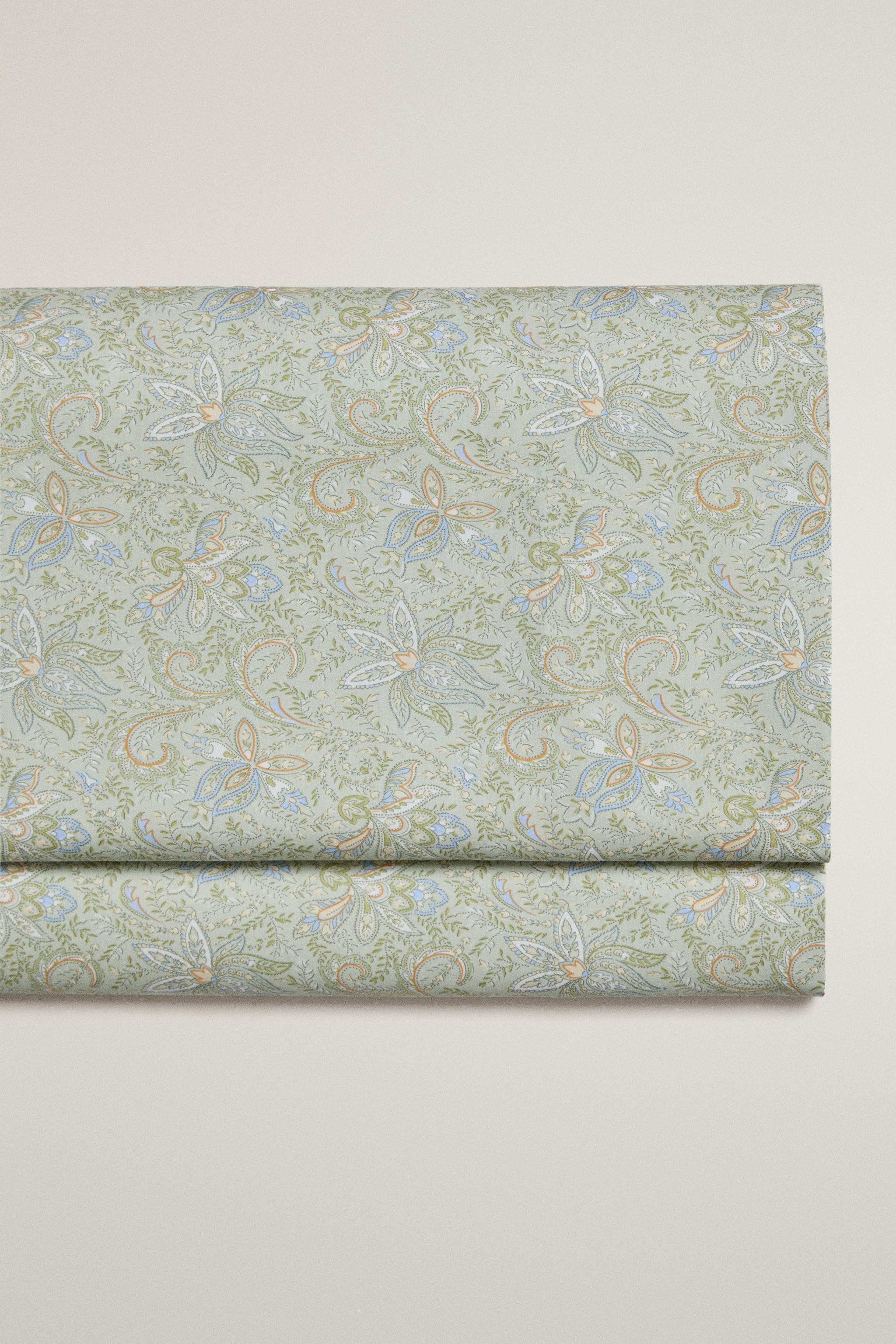 PAISLEY SATEEN FLAT SHEET