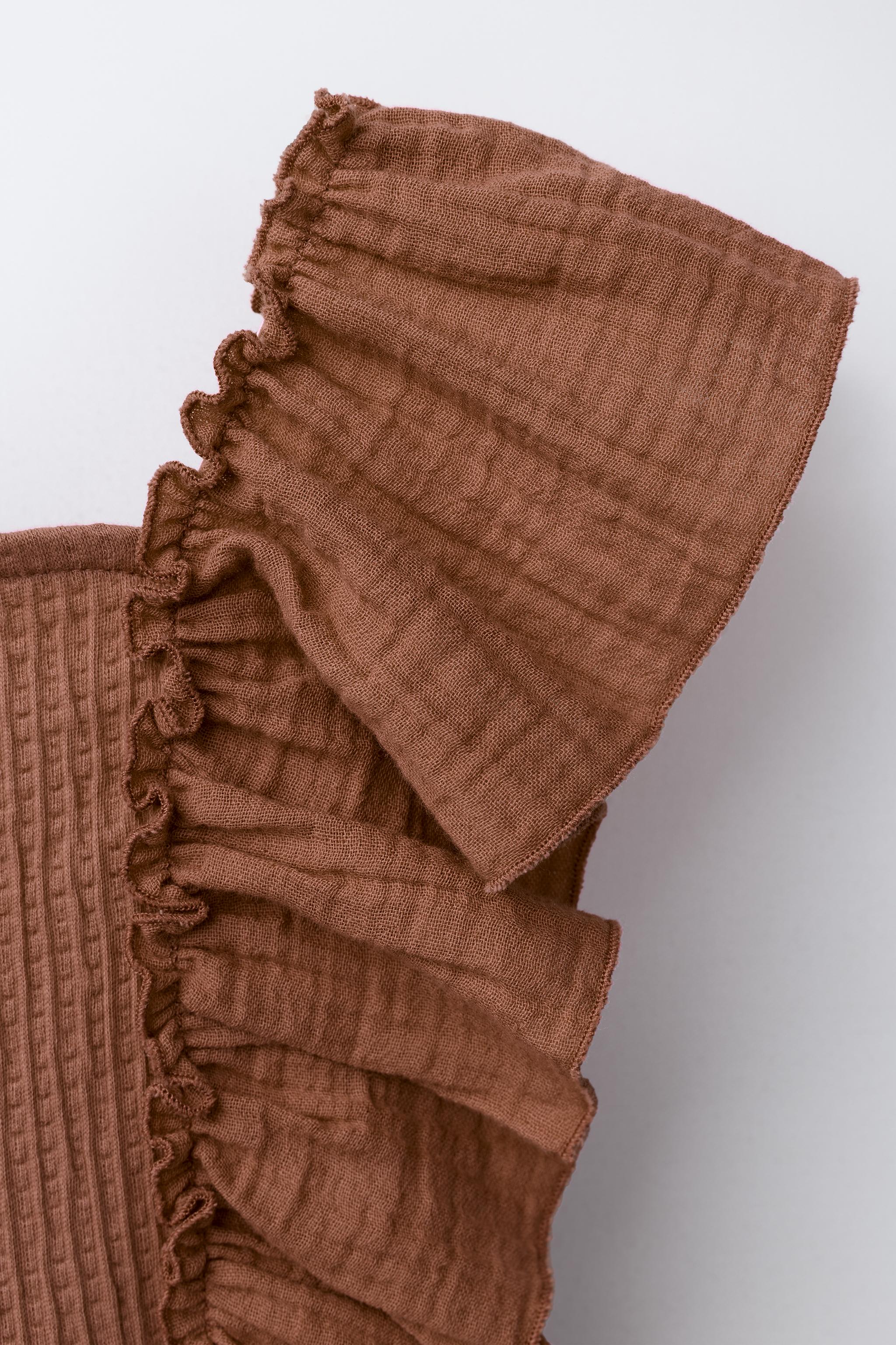 COMBINATION TEXTURED DRESS