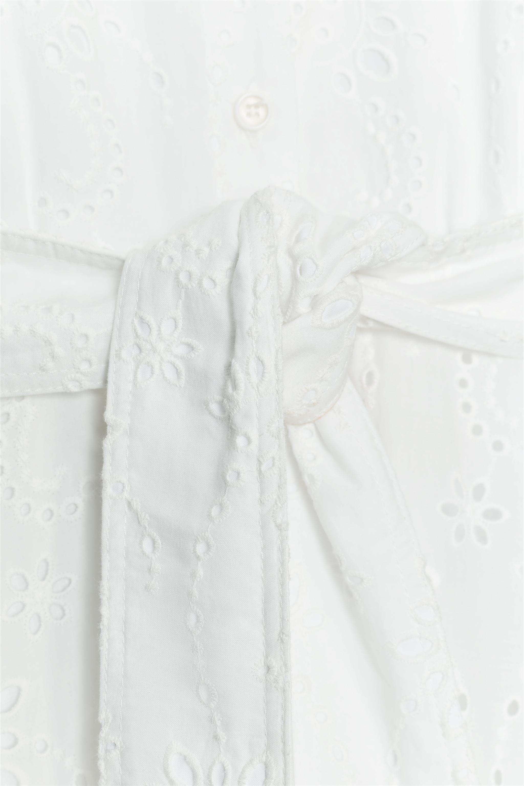 ROBE CHEMISE BRODERIES ZW COLLECTION