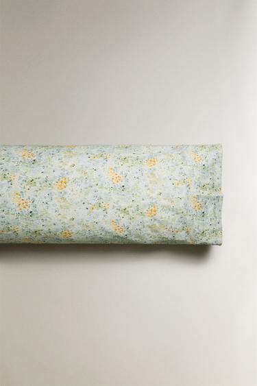 FLORAL PRINT PILLOWCASE - Green by Zara - Image 4