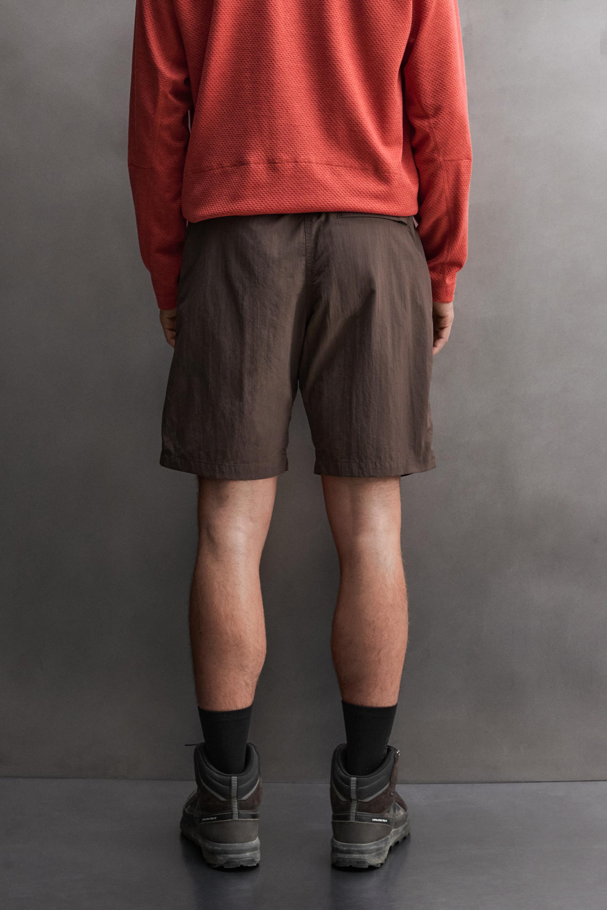 TECHNICAL BELTED SHORTS