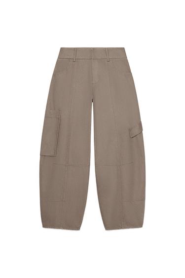 CARGO BALLOON TROUSERS