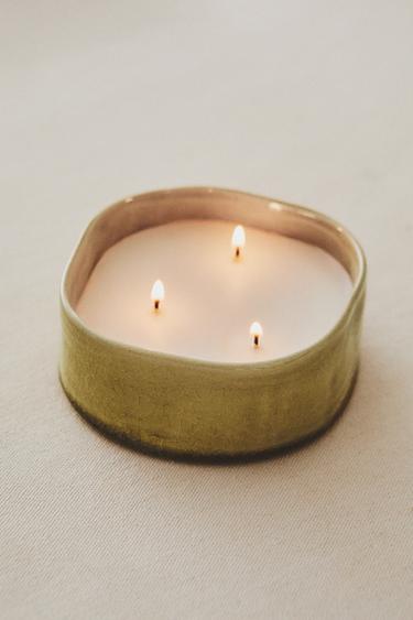 (170 G) FLORAL BEYOND SCENTED CANDLE - Light red by Zara - Image 4