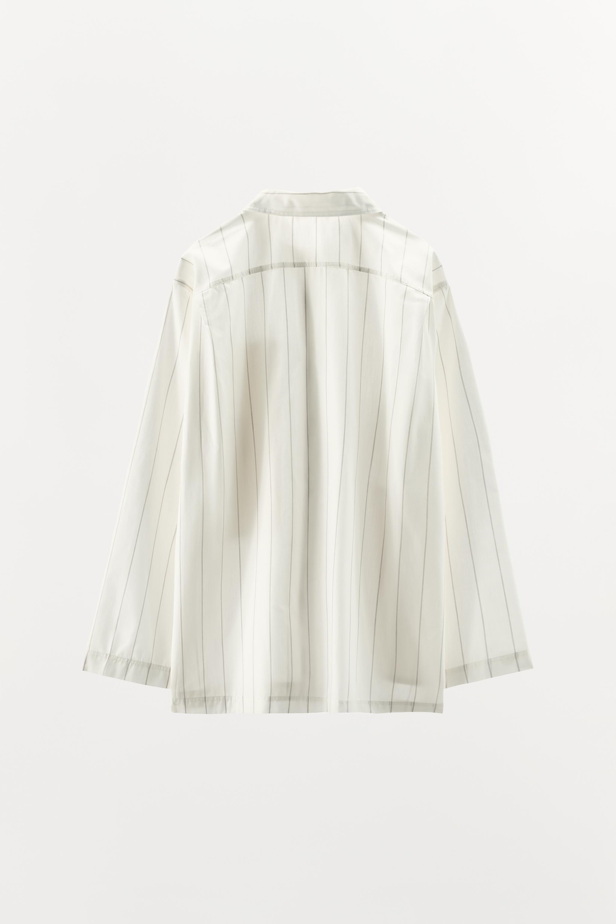 CHEMISE PYJAMA RAYURES