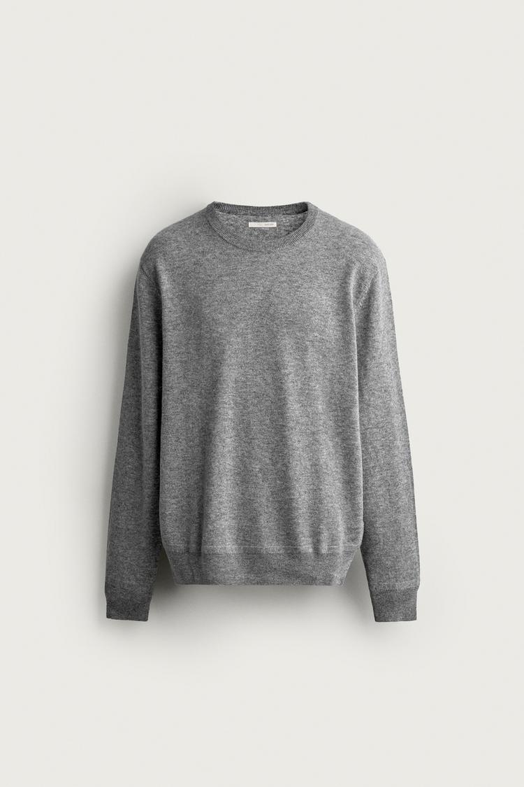 WOOL BLEND REGULAR FIT JUMPER