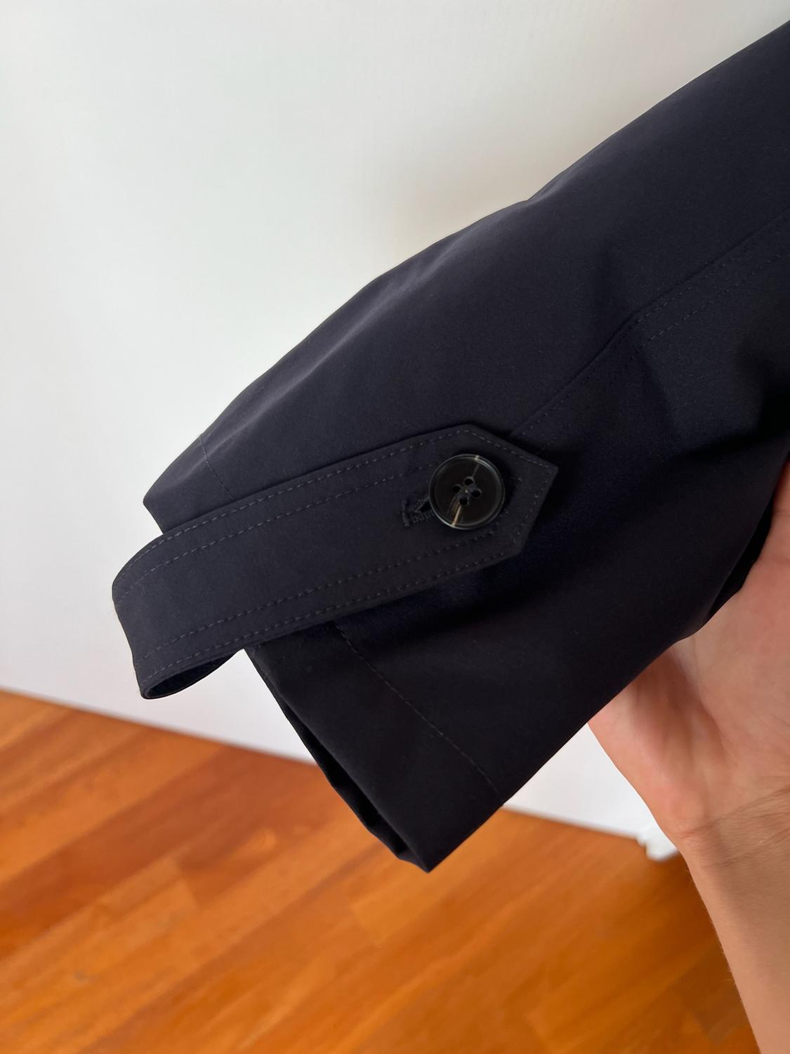 SHORT DOUBLE-BREASTED TRENCH COAT - Image 4