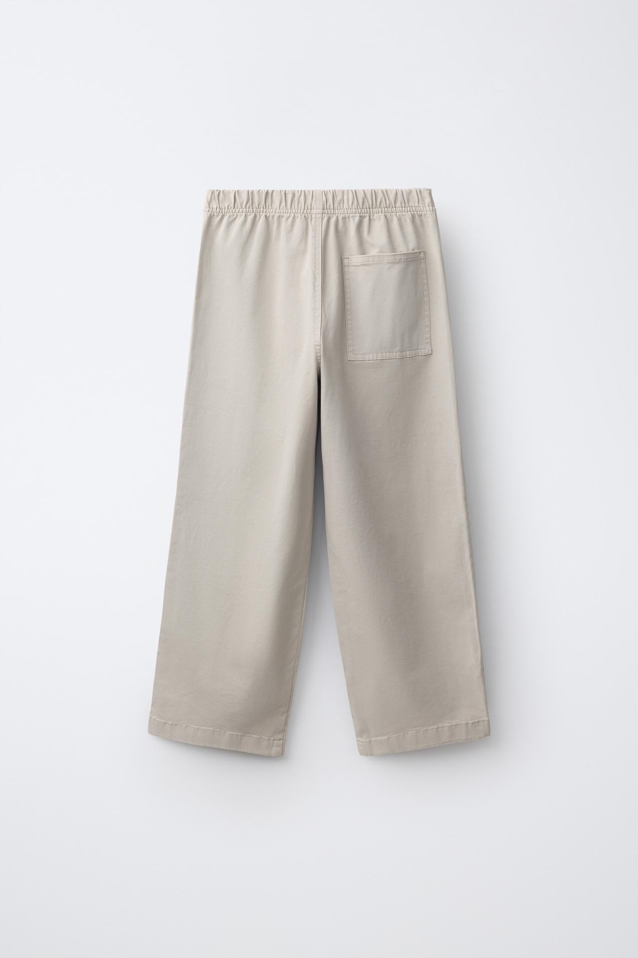 BALLOON CARGO PANTS — Stone