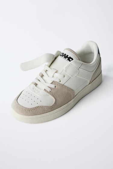 TENNIS OU BASKET À BRIDE - Blanc de Zara - Image 2
