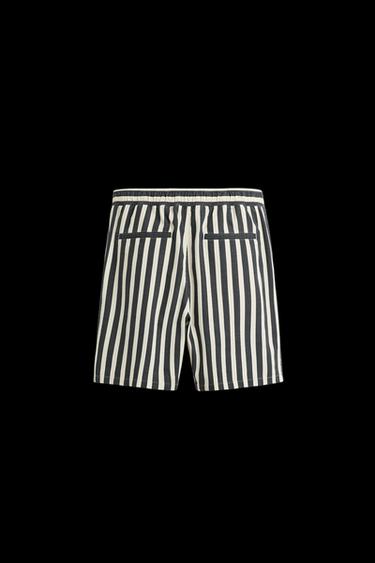 BERMUDA ESTRUCTURA JACQUARD - Gris oscuro de Zara