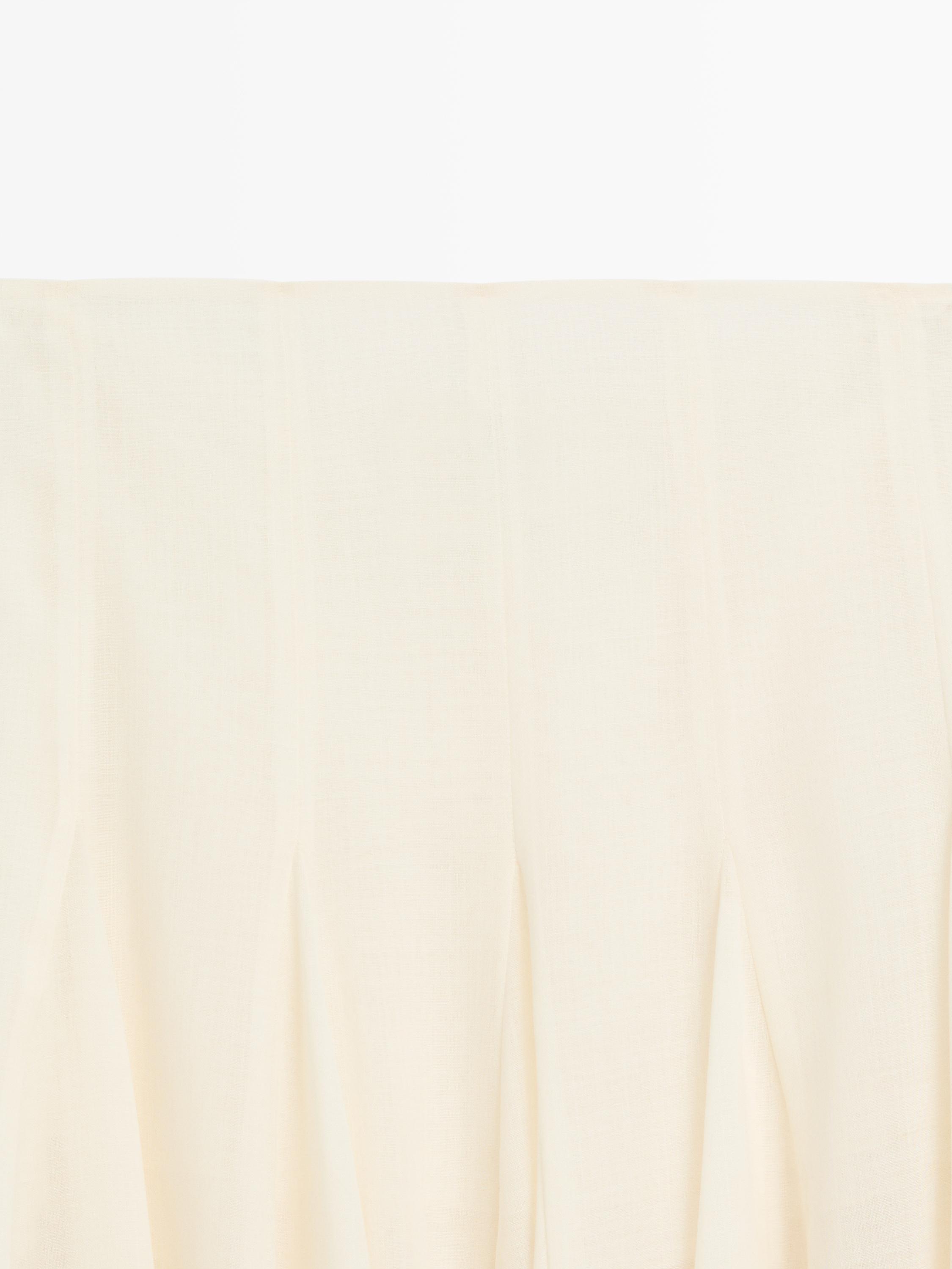 Short flowing flared skirt - STUDIO