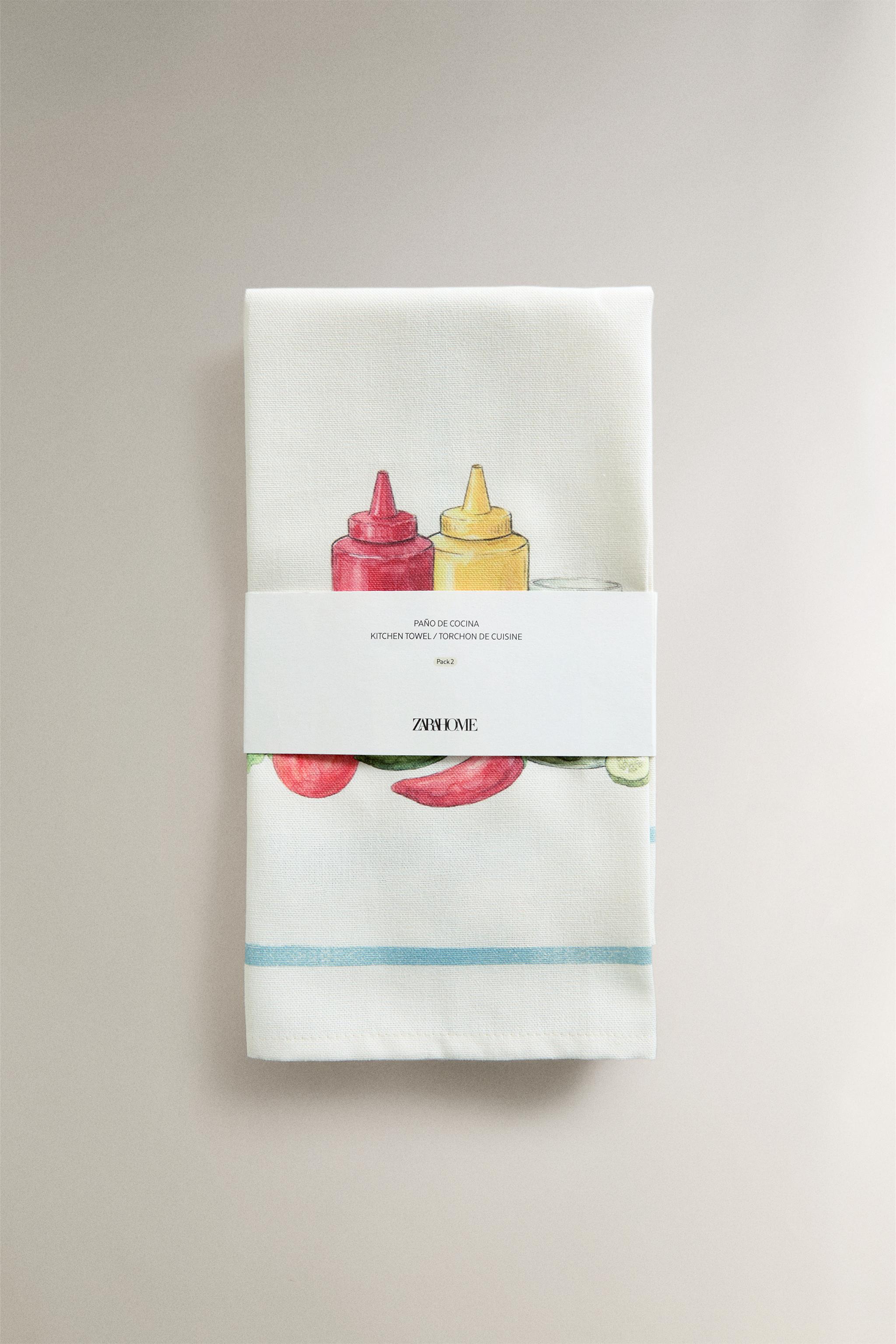 BARBECUE KITCHEN TOWELS (PACK OF 2)