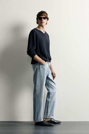 REGULAR FIT JEANS - Blue by Zara