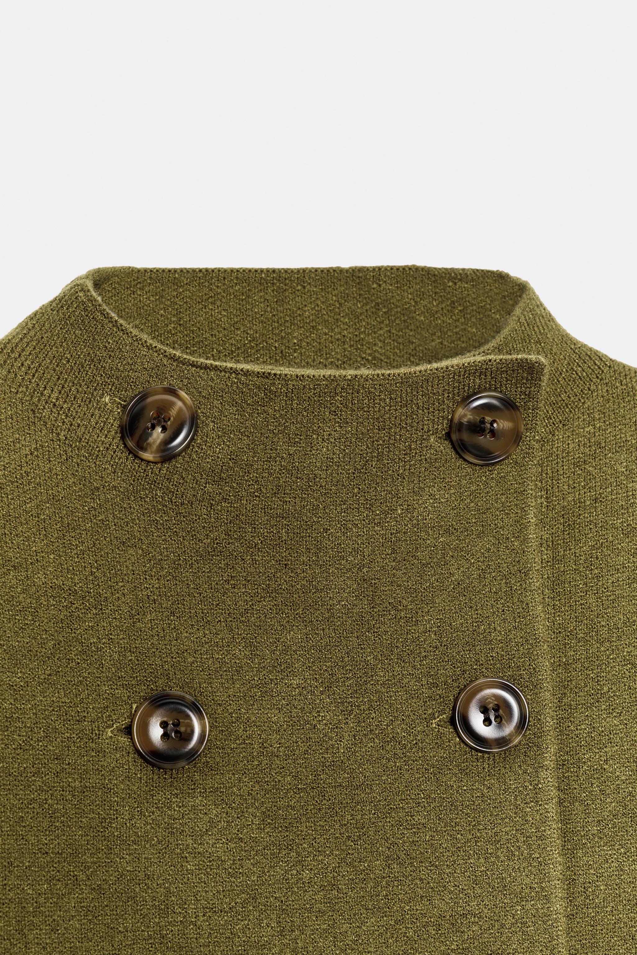 DOUBLE-BREASTED KNIT JACKET