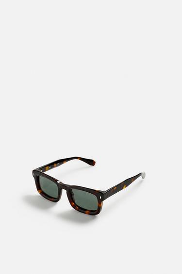 LUNETTES DE SOLEIL RECTANGULAIRES - Écaille de Zara - Image 5