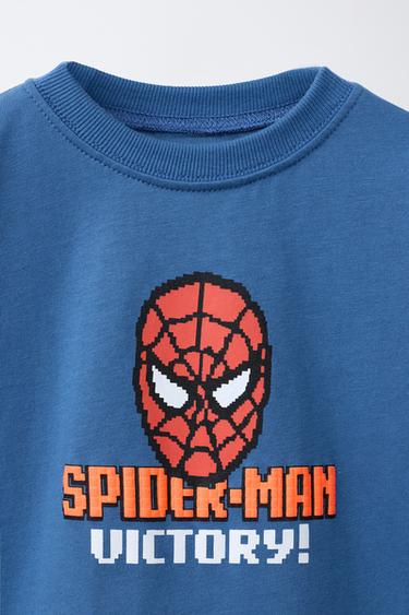 ENSEMBLE JOGGING T-SHIRT ET BERMUDA SPIDER-MAN © MARVEL - Bleu de Zara - Image 2