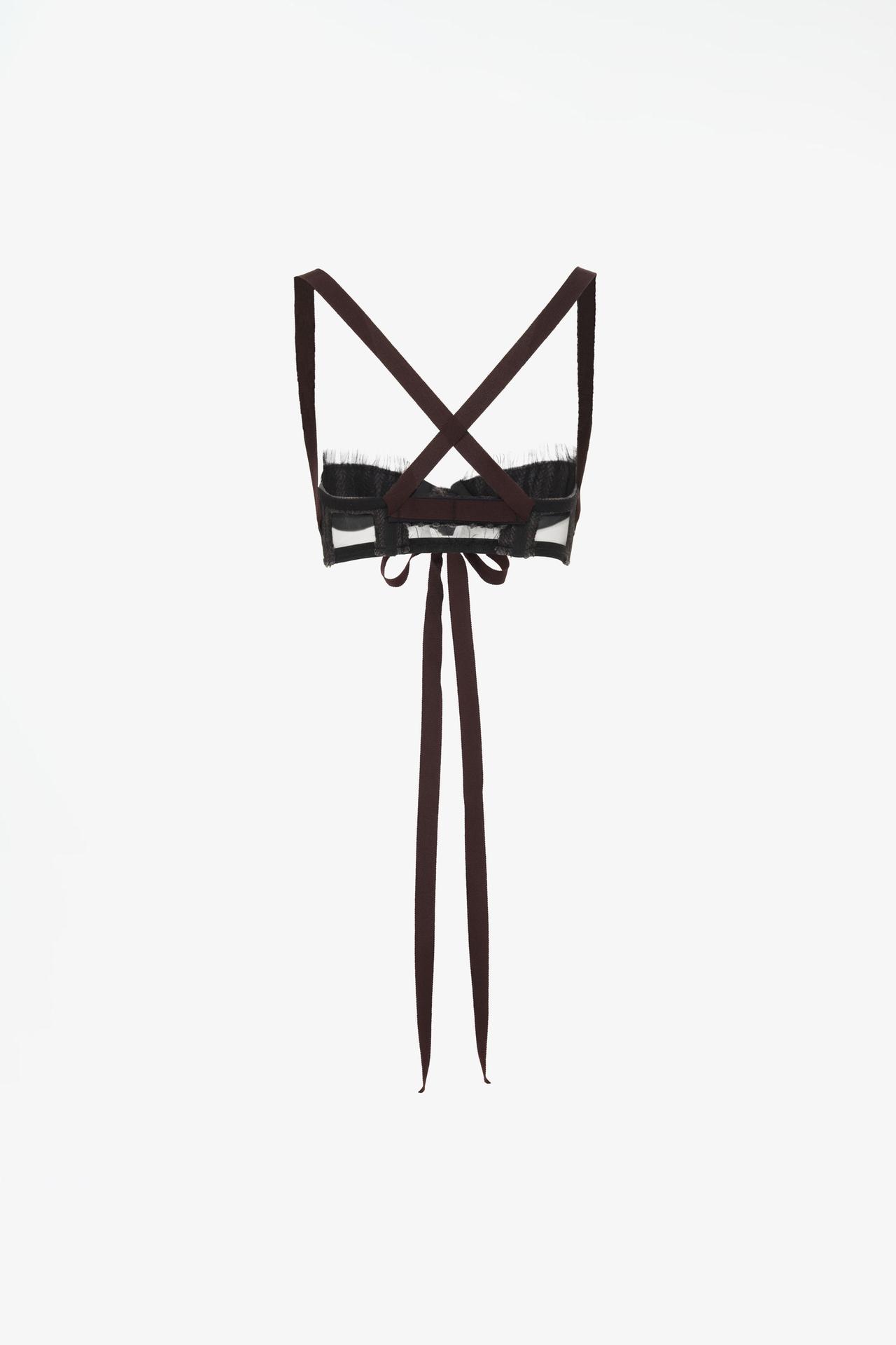LIMITED EDITION COMBINED CORSET TOP — Gray green