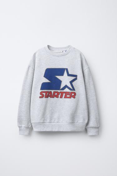 سويت شيرت بطبعة STARTER ® - رمادي فيجوريه الخاص بـ Zara - صورة 0