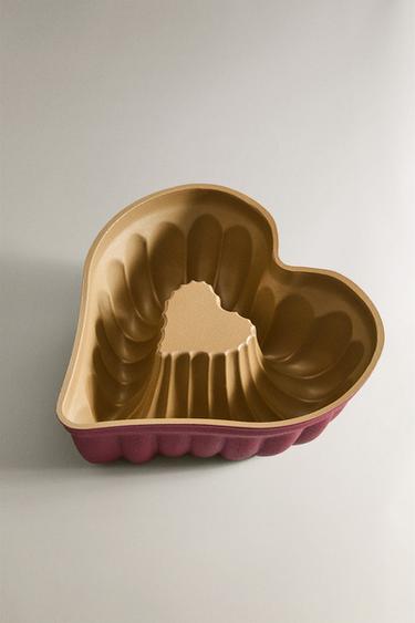 MOULE PÂTISSERIE CŒUR NOËL - Rouge de Zara - Image 1