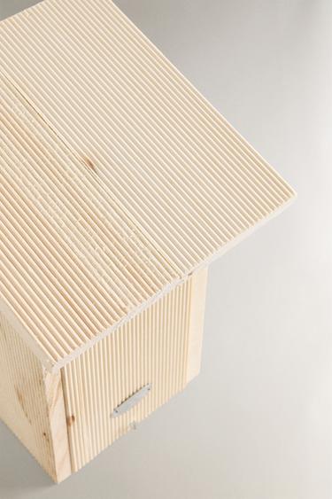 WOODEN GARDEN BIRD HOUSE - Light beige by Zara - Image 2