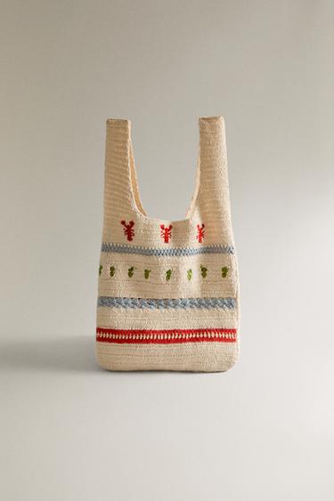 CHILDREN'S CROCHET BAG - Light beige by Zara - Image 0