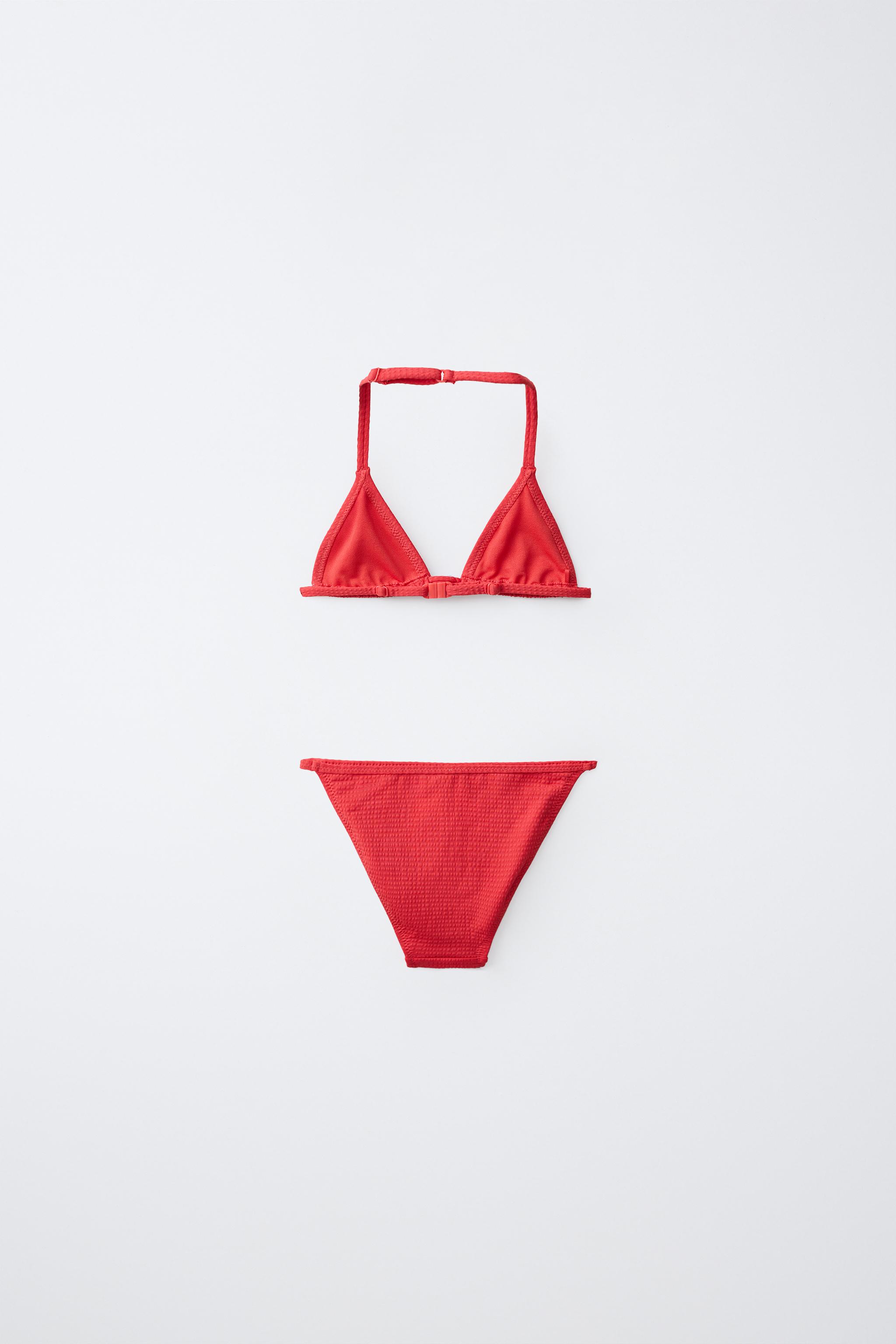 6-14 YEARS / STARFISH BIKINI — Red