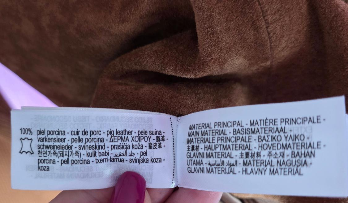 COMBINED 100% LEATHER KNIT JACKET - Image 8
