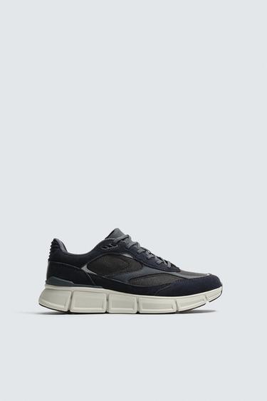ZAPATILLA TÉCNICA - Azul de Zara