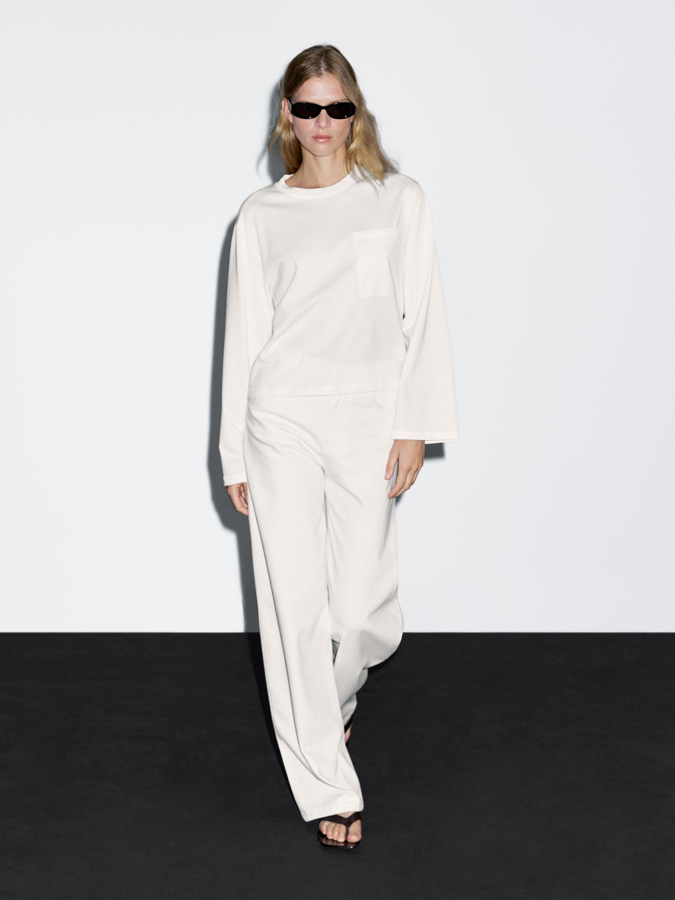 T-shirt oversize avec poches