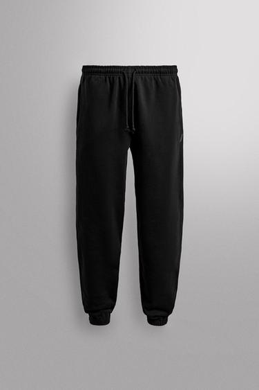 REGULAR FIT JOGGERS - Black by Zara - Image 0