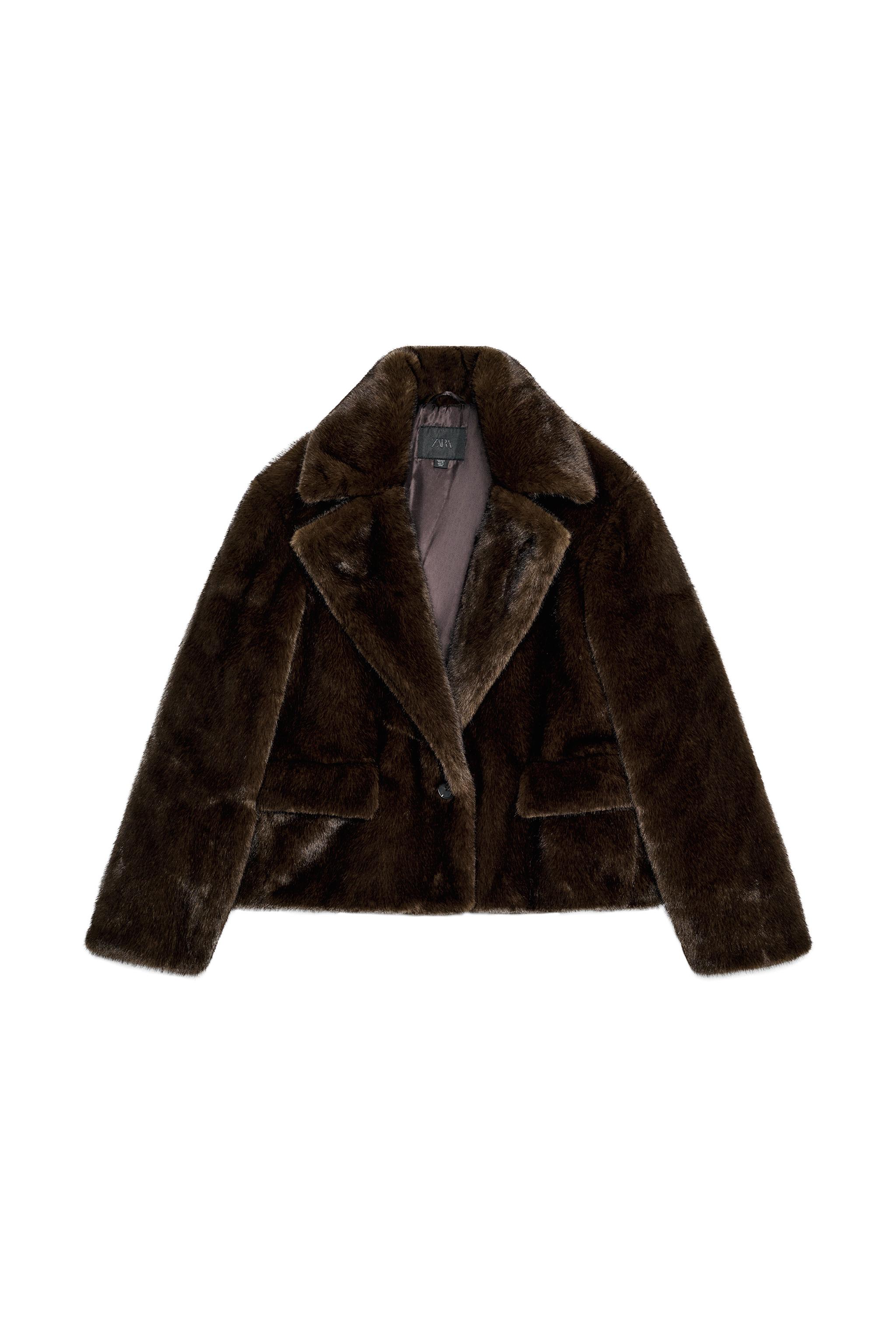 CHAQUETA EFECTO PELO