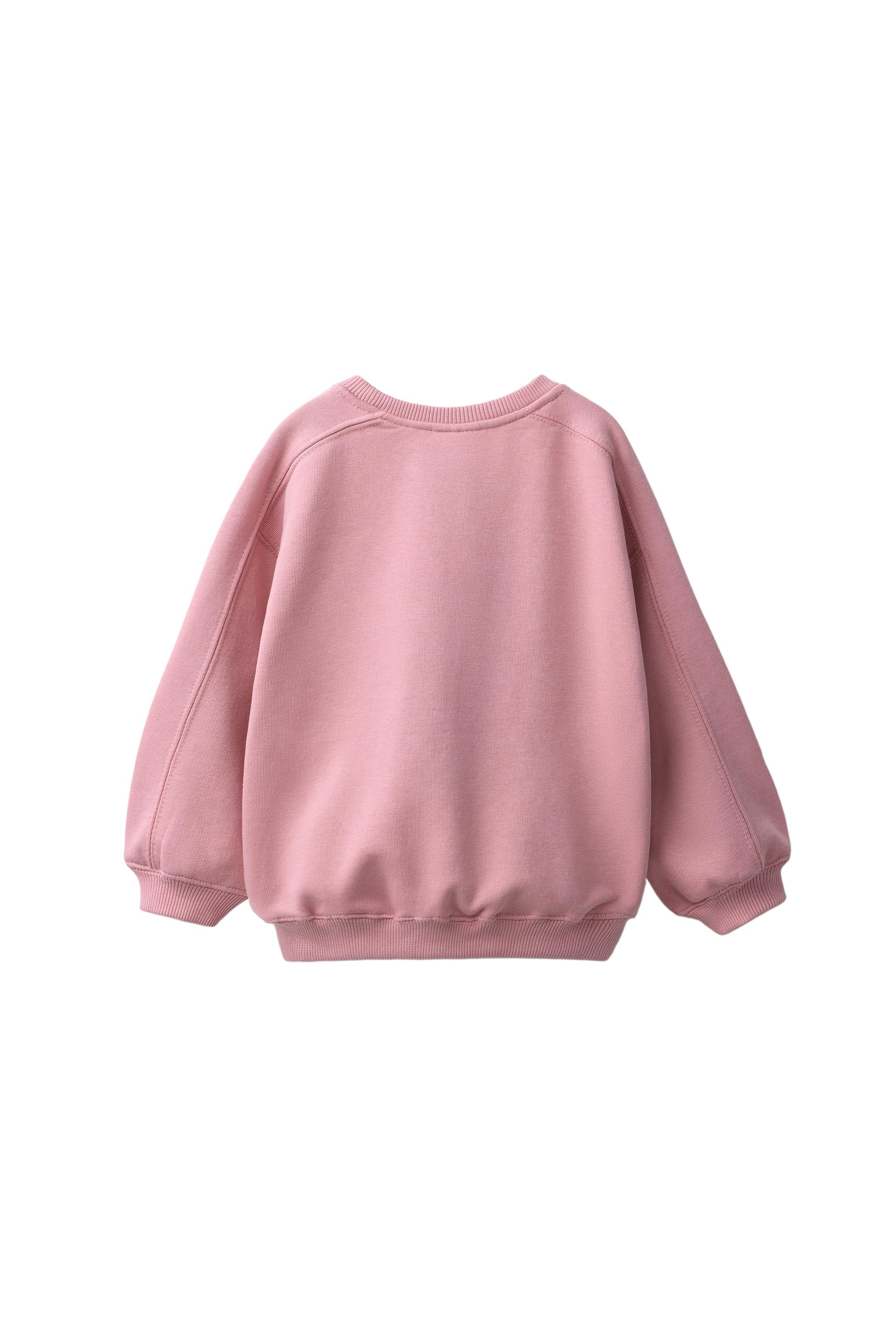 BEAR EMBROIDERED SWEATSHIRT