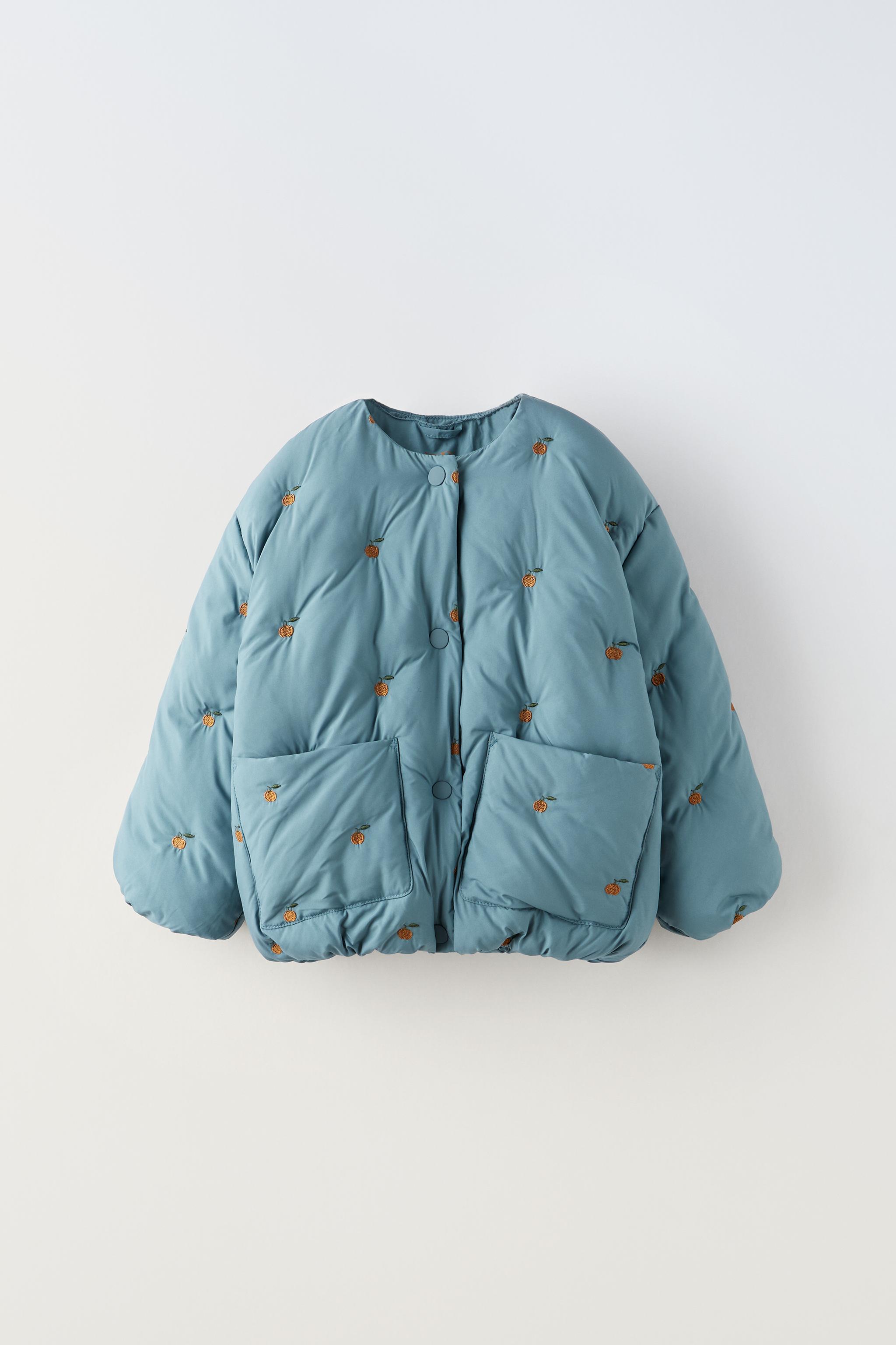 Zara baby clearance girl down jacket